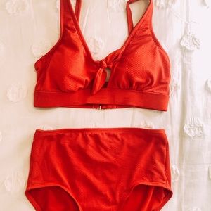 red bikini from target - kona sol
